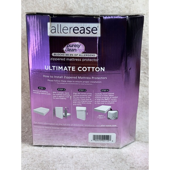Allerease Full Size Mattress Protector - Picture 3 of 4